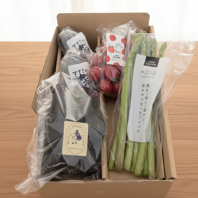 【2026年夏】まるごと しまねずみファームの夏野菜4種セット