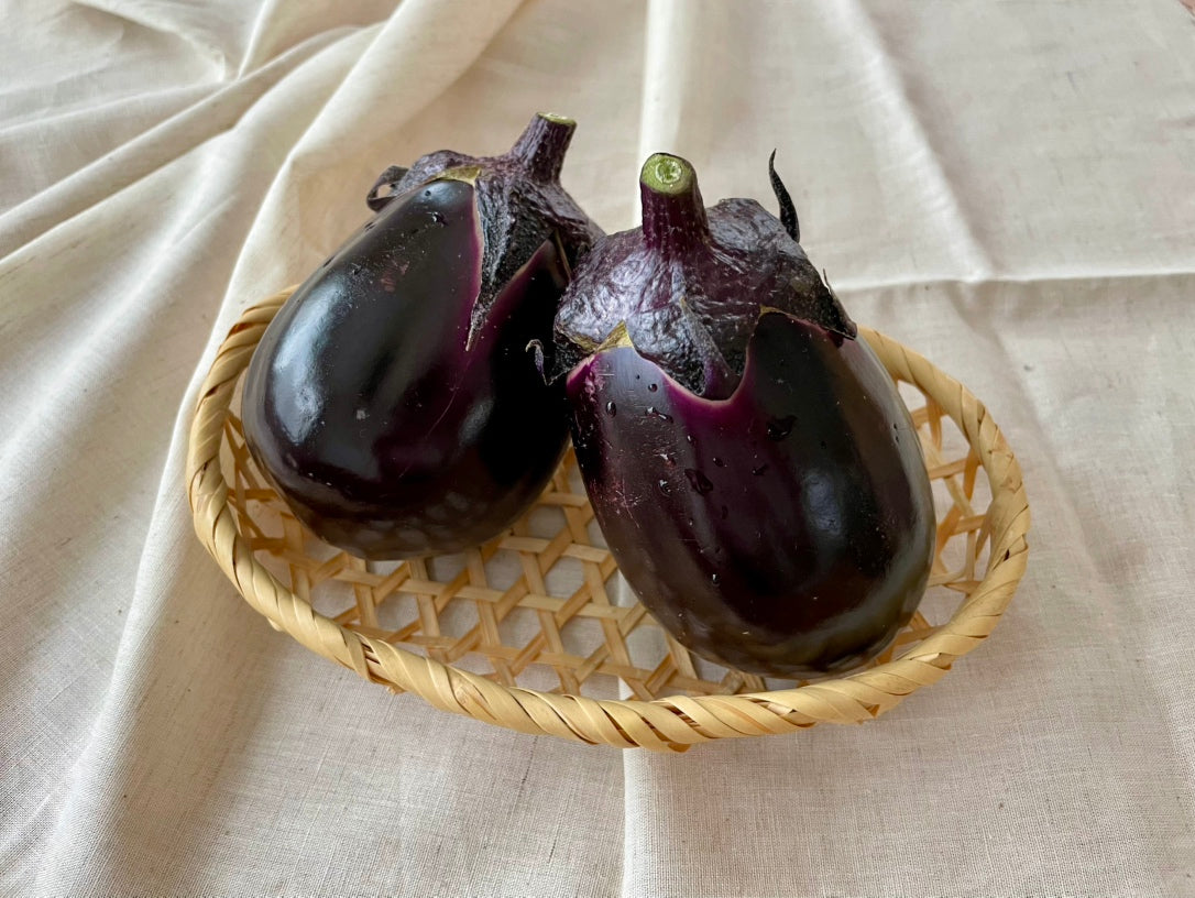 【すずきが育てた新商品！】すずきの水なす【プリっとした歯応えと瑞々しい】　1kg